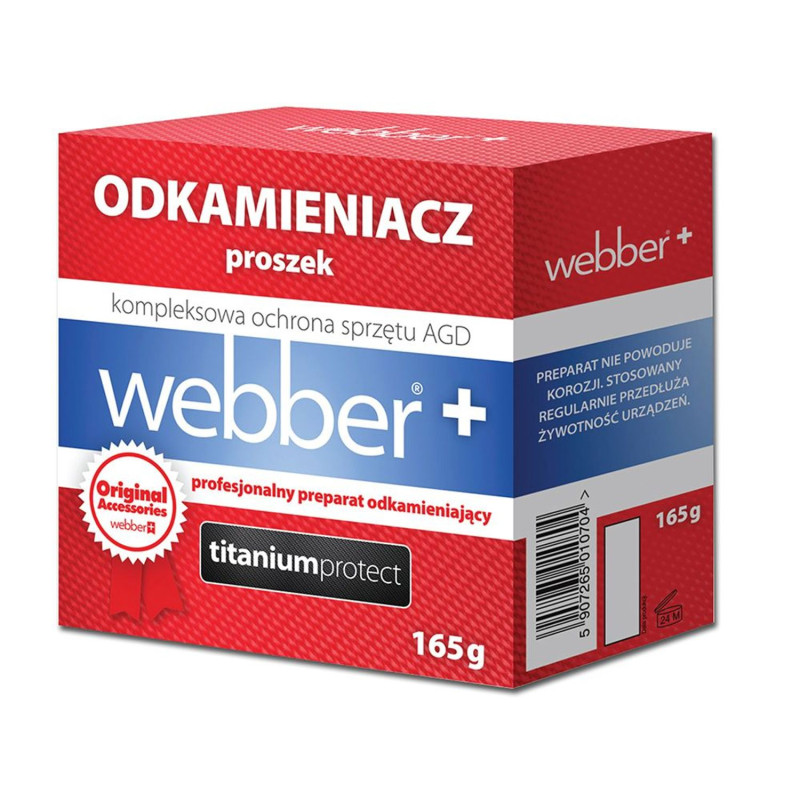 Webber odkamieniacz w proszku 165g