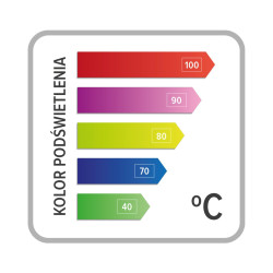 CZAJNIK ELEKTRYCZNY BEZPRZEWODOWY 1,7L BIAŁY SZKLANY LED