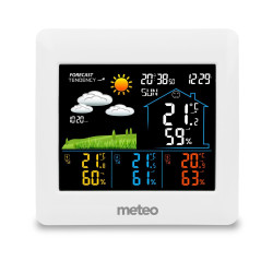 Meteo SP106 Stacja Pogody z DCF +3 czujniki