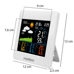 Meteo SP106 Stacja Pogody z DCF +3 czujniki