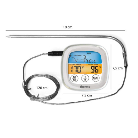 Precyzyjny termometr kulinarny METEO TK-1