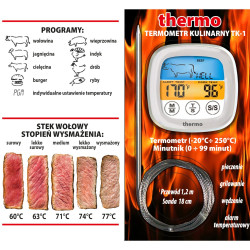 Precyzyjny termometr kulinarny METEO TK-1