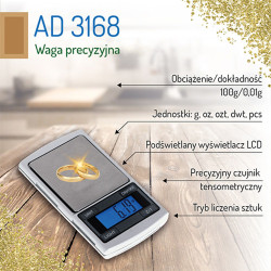 AD 3168 Waga precyzyjna