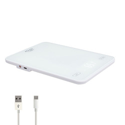 AD 3177 white Waga kuchenna 10kg ładowana przez USB